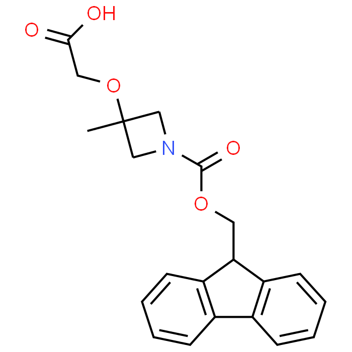 2-((1-(((9H-Fluoren-9-yl)methoxy)carbonyl)-3-methylazetidin-3-yl)oxy)acetic acid