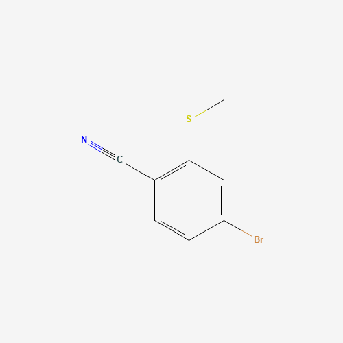 4-Bromo-2-(methylsulfanyl)benzonitrile