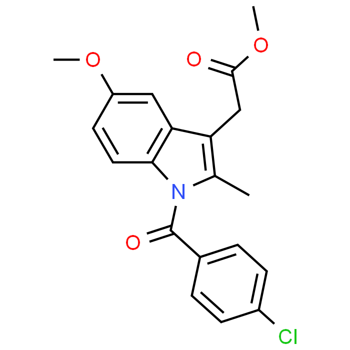 Methyl 2-(1-(4-chlorobenzoyl)-5-methoxy-2-methyl-1H-indol-3-yl)acetate