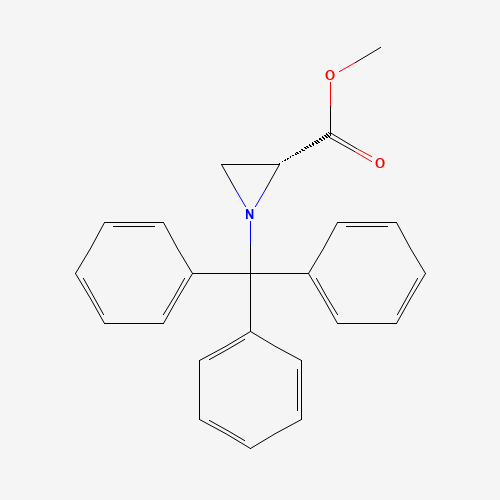 (R)-Methyl 1-tritylaziridine-2-carboxylate