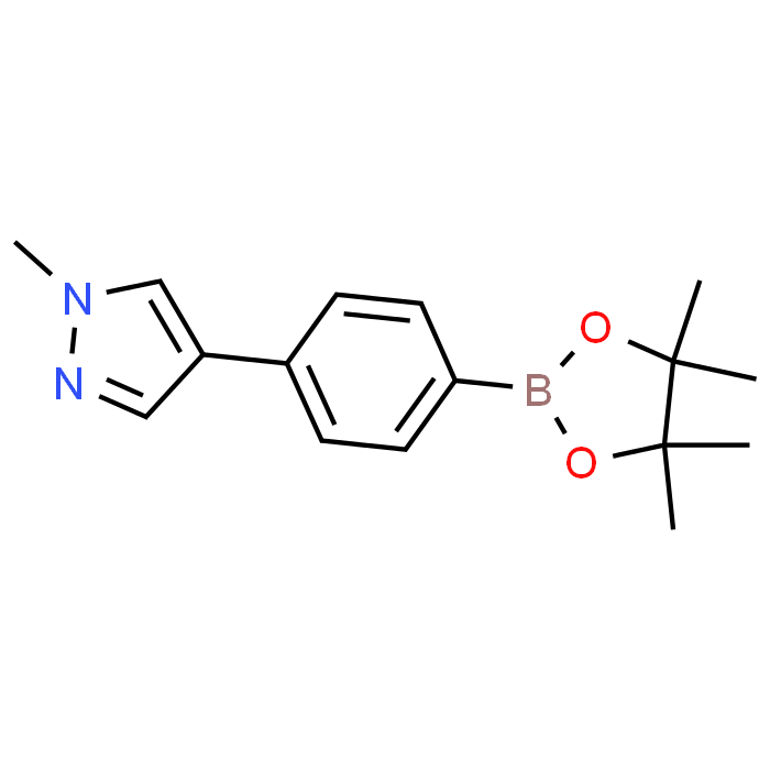 1-Methyl-4-(4-(4,4,5,5-tetramethyl-1,3,2-dioxaborolan-2-yl)phenyl)-1H-pyrazole