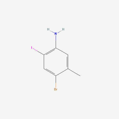 4-Bromo-2-iodo-5-methylaniline