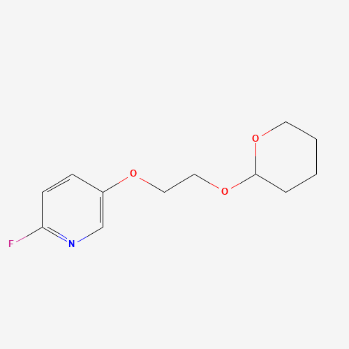 2-Fluoro-5-(2-((tetrahydro-2H-pyran-2-yl)oxy)ethoxy)pyridine
