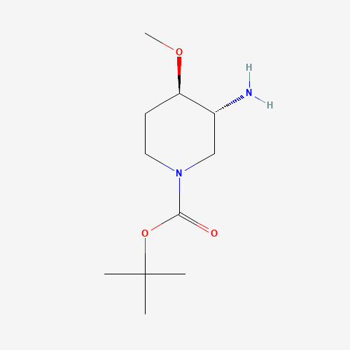 tert-butyl (3R,4R)-rel-3-amino-4-methoxypiperidine-1-carboxylate