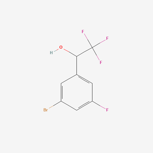 1-(3-Bromo-5-fluorophenyl)-2,2,2-trifluoroethan-1-ol