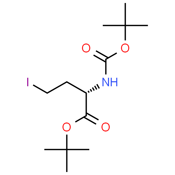 (S)-tert-Butyl 2-((tert-butoxycarbonyl)amino)-4-iodobutanoate