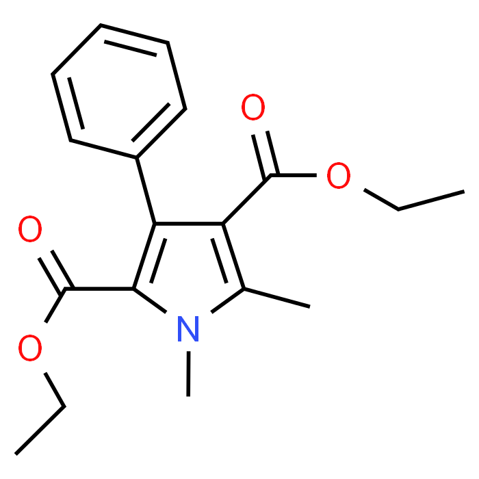 Diethyl 1,5-dimethyl-3-phenyl-1H-pyrrole-2,4-dicarboxylate