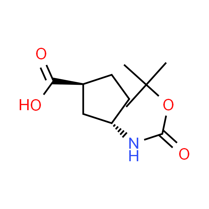 (1S,3S)-3-((tert-Butoxycarbonyl)amino)cyclopentanecarboxylic acid