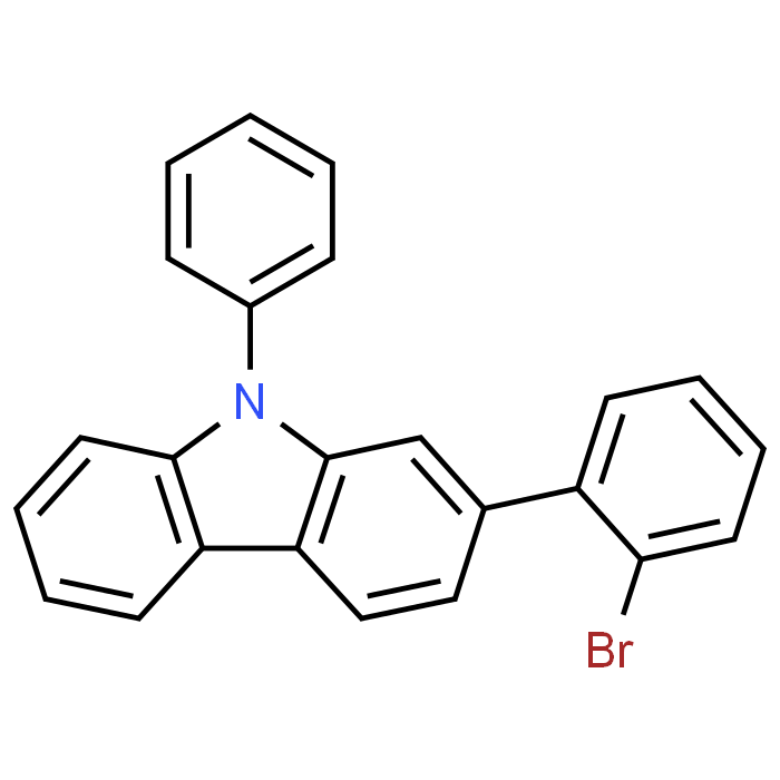 2-(2-Bromophenyl)-9-phenyl-9H-carbazole