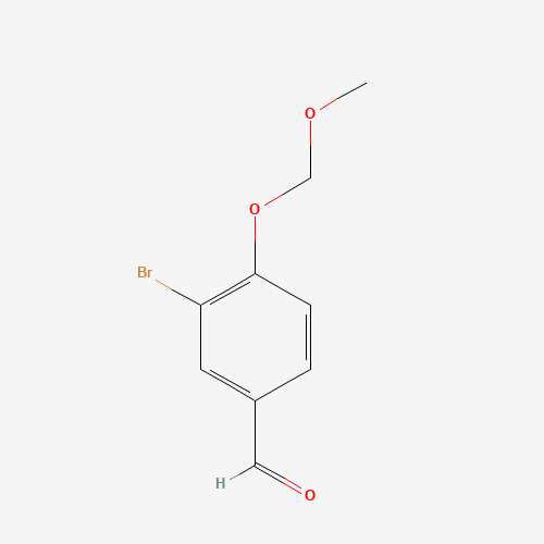 3-Bromo-4-(methoxymethoxy)benzaldehyde