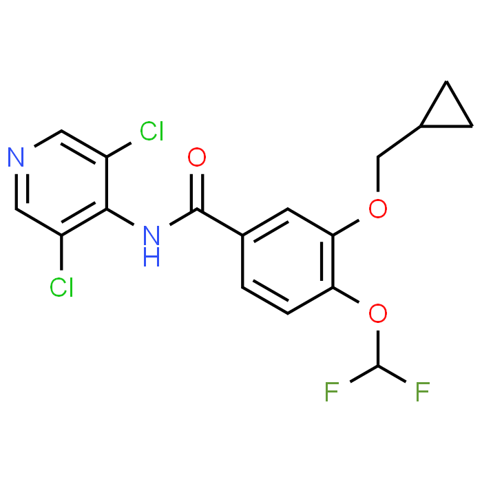 3-(Cyclopropylmethoxy)-N-(3,5-dichloropyridin-4-yl)-4-(difluoromethoxy)benzamide