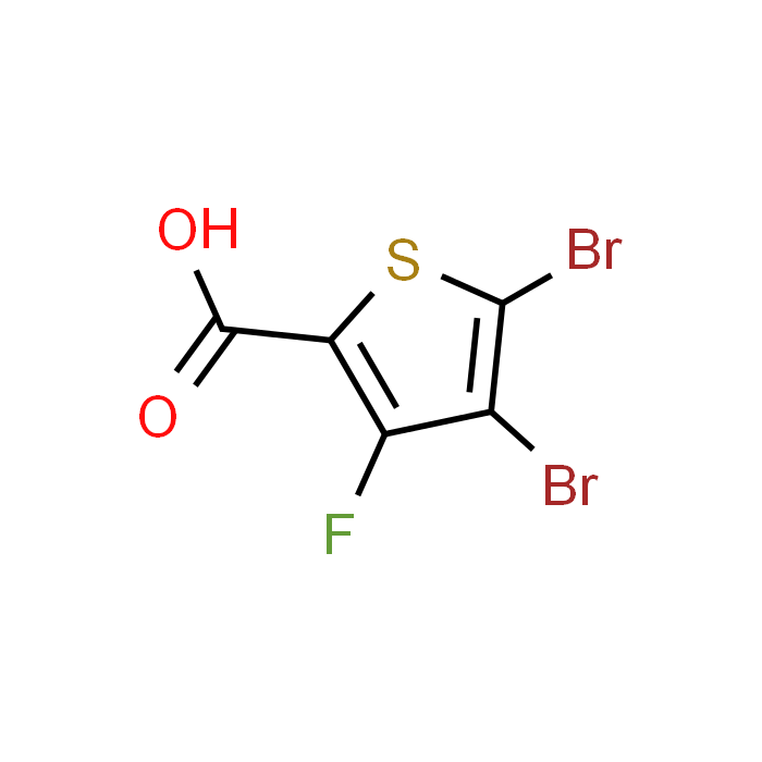 4,5-Dibromo-3-fluorothiophene-2-carboxylic acid