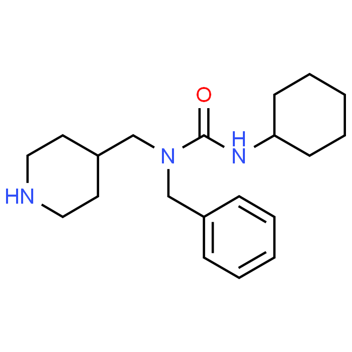 1-Benzyl-3-cyclohexyl-1-(piperidin-4-ylmethyl)urea