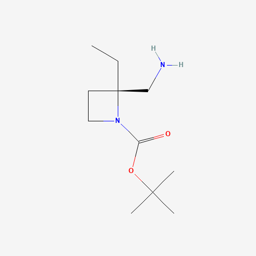 (S)-tert-Butyl 2-(aminomethyl)-2-ethylazetidine-1-carboxylate