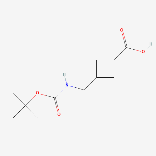3-(((tert-Butoxycarbonyl)amino)methyl)cyclobutanecarboxylic acid