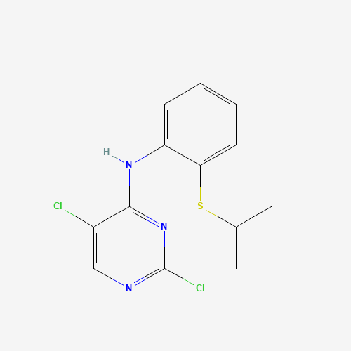 2,5-Dichloro-N-(2-(isopropylthio)phenyl)pyrimidin-4-amine