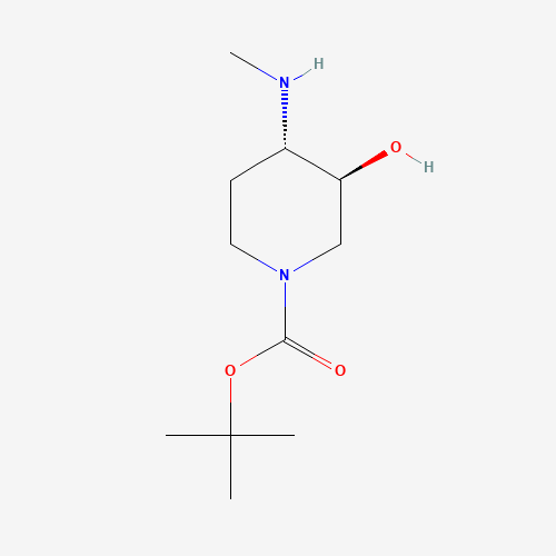 tert-Butyl (3S,4S)-3-hydroxy-4-(methylamino)piperidine-1-carboxylate