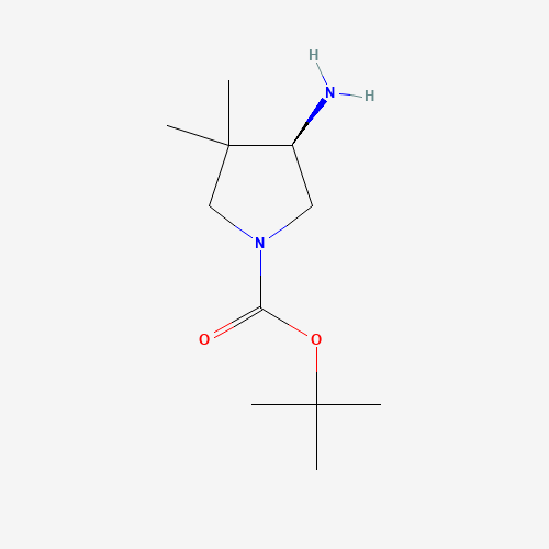 (R)-tert-Butyl 4-amino-3,3-dimethylpyrrolidine-1-carboxylate