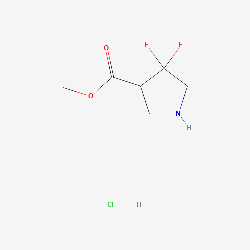 Methyl 4,4-difluoropyrrolidine-3-carboxylate hydrochloride