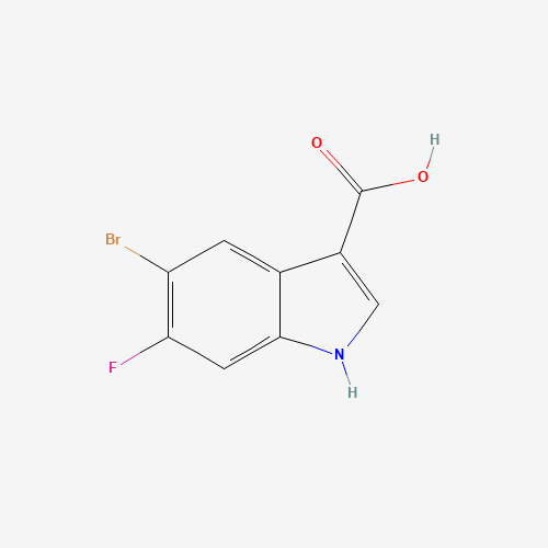 5-Bromo-6-fluoro-1H-indole-3-carboxylic acid