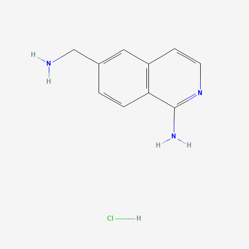 6-(Aminomethyl)isoquinolin-1-amine hydrochloride