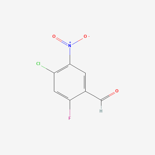 4-Chloro-2-fluoro-5-nitrobenzaldehyde