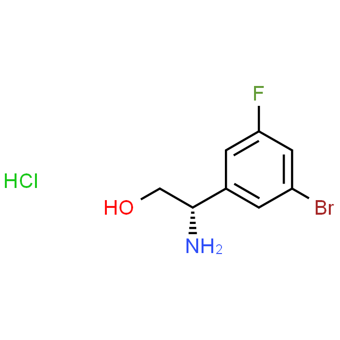 (S)-2-AMINO-2-(3-BROMO-5-FLUOROPHENYL)ETHAN-1-OL HCL