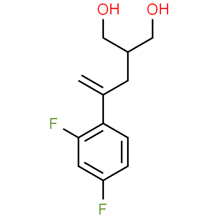 2-(2-(2,4-Difluorophenyl)allyl)propane-1,3-diol
