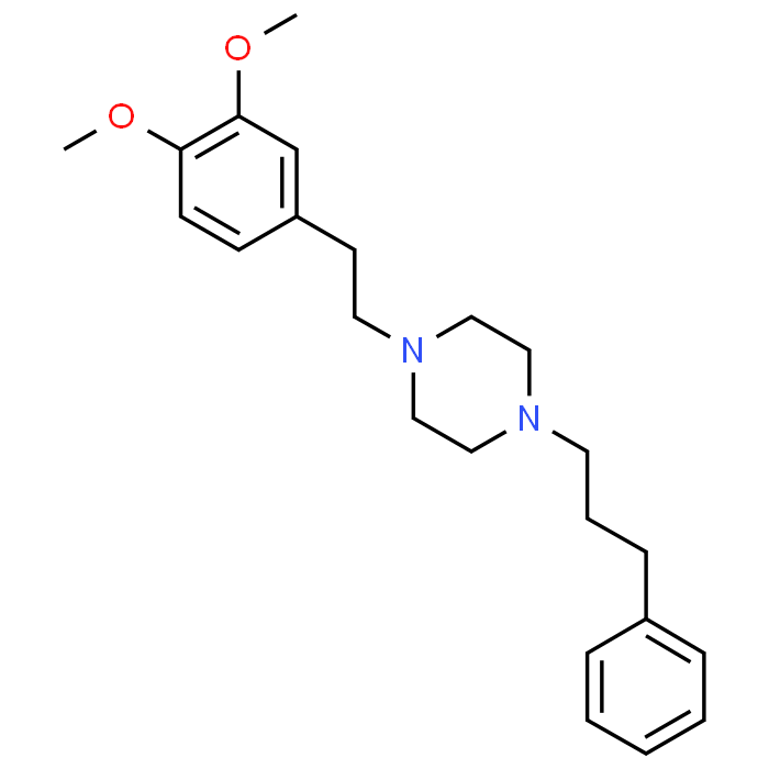 1-(3,4-Dimethoxyphenethyl)-4-(3-phenylpropyl)piperazine