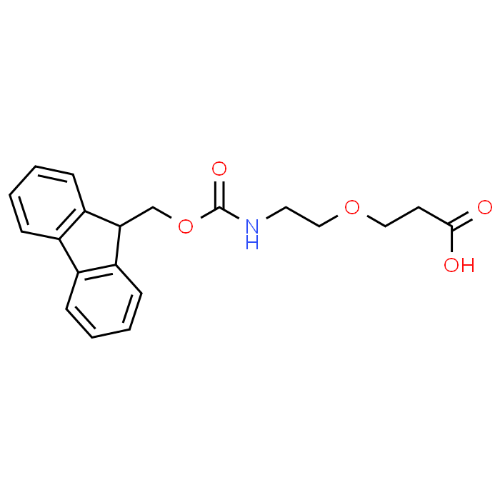 3-(2-((((9H-Fluoren-9-yl)methoxy)carbonyl)amino)ethoxy)propanoic acid