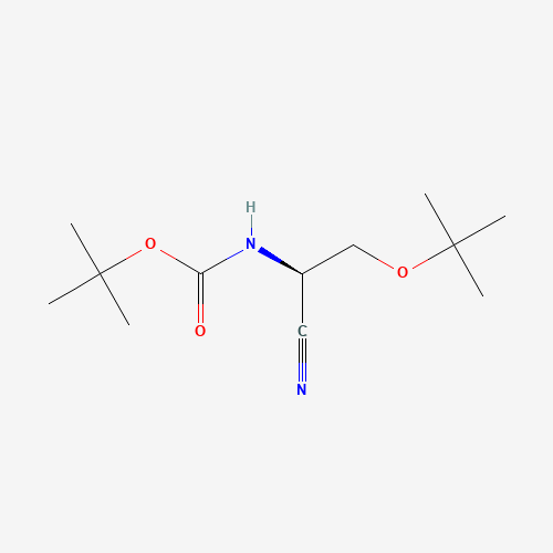 tert-Butyl (R)-(2-(tert-butoxy)-1-cyanoethyl)carbamate
