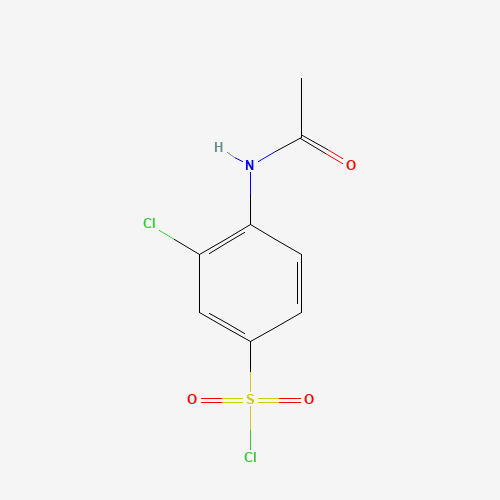 4-Acetamido-3-chlorobenzene-1-sulfonyl chloride