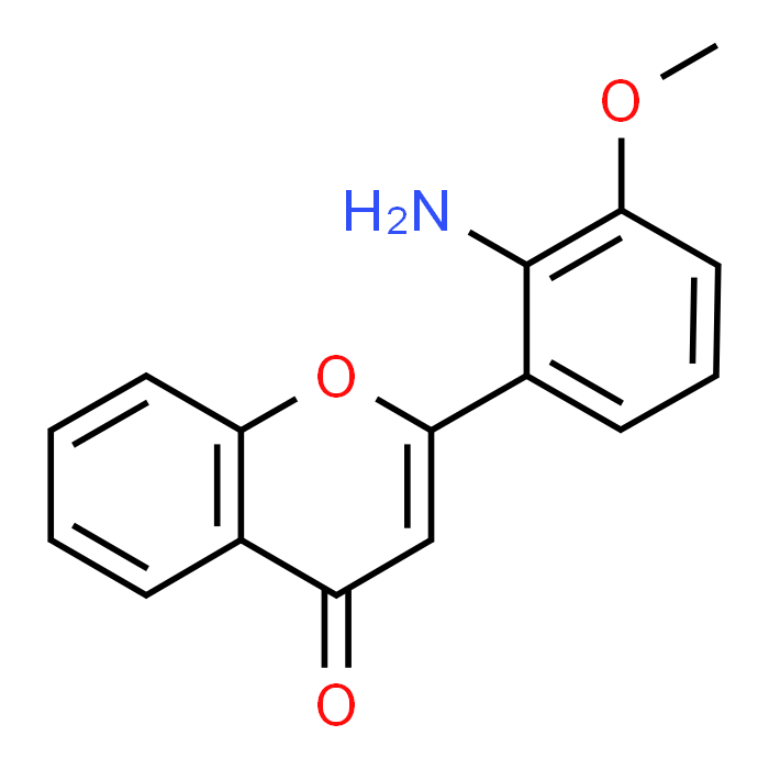 2-(2-Amino-3-methoxyphenyl)-4H-chromen-4-one