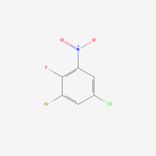 1-Bromo-5-chloro-2-fluoro-3-nitrobenzene