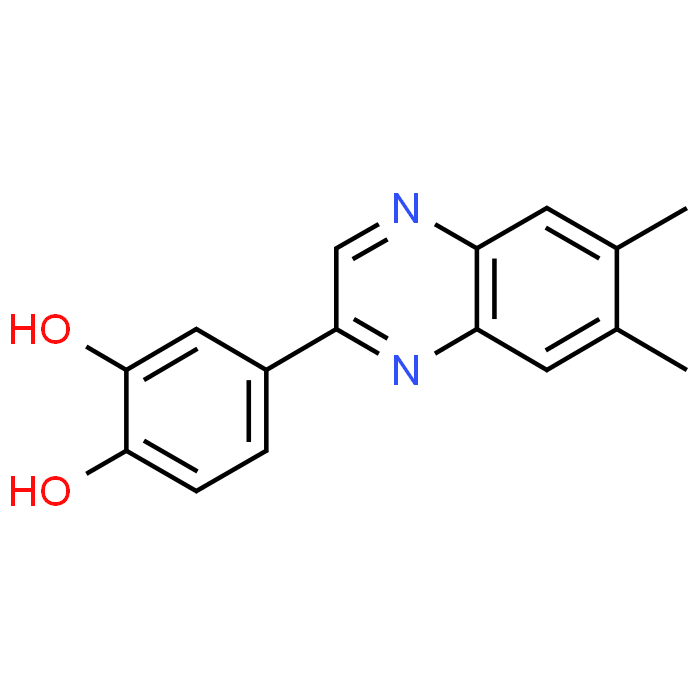 4-(6,7-Dimethylquinoxalin-2-yl)benzene-1,2-diol