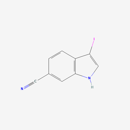 3-Iodo-1H-indole-6-carbonitrile