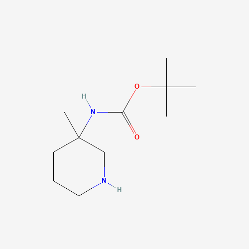 tert-Butyl (3-methylpiperidin-3-yl)carbamate