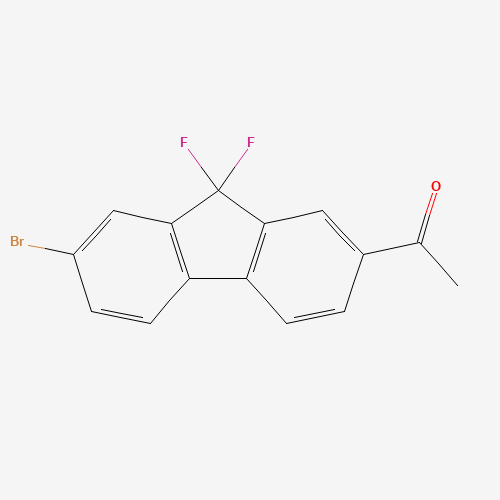 1-(7-Bromo-9,9-difluoro-9H-fluoren-2-yl)ethanone