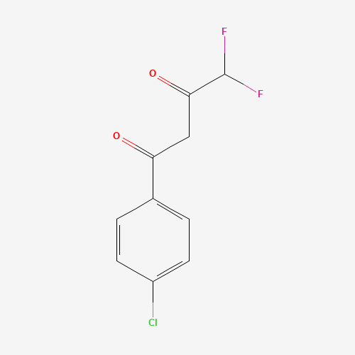 1-(4-Chlorophenyl)-4,4-difluorobutane-1,3-dione
