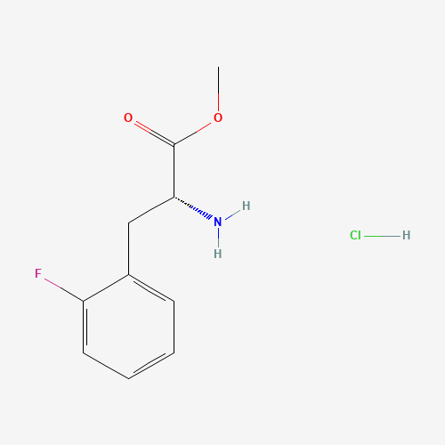 Methyl (2R)-2-amino-3-(2-fluorophenyl)propanoate hydrochloride