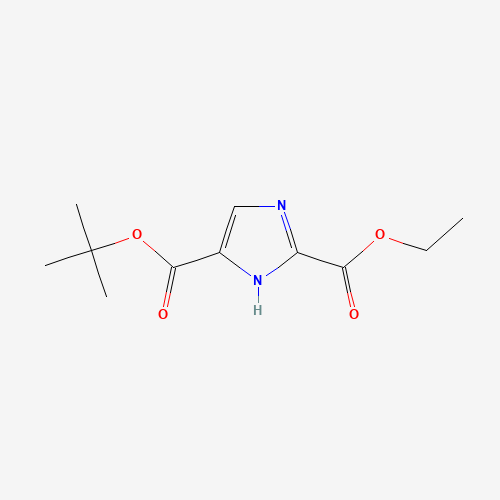 4-(tert-Butyl) 2-ethyl 1H-imidazole-2,4-dicarboxylate
