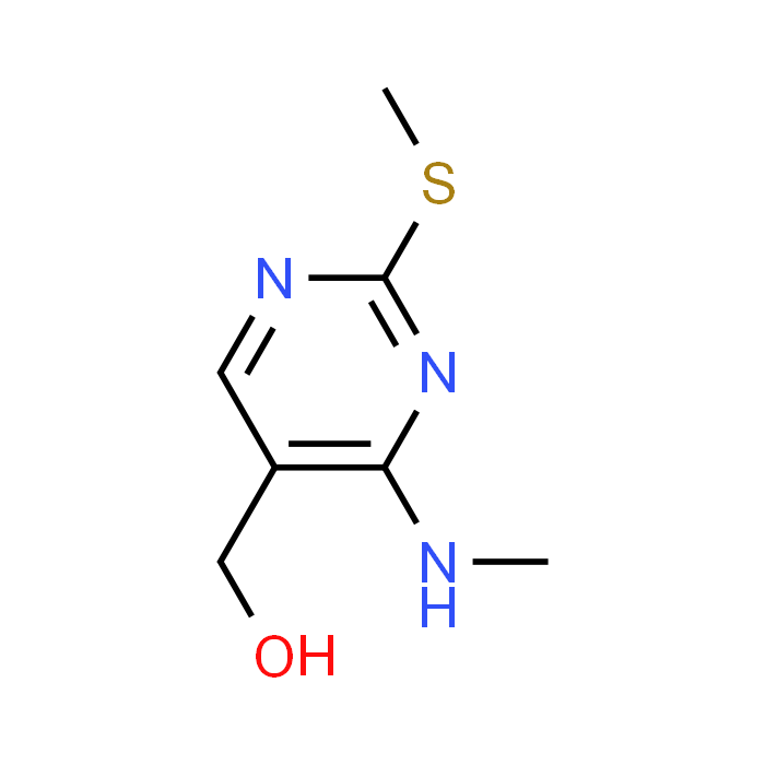 (4-(Methylamino)-2-(methylthio)pyrimidin-5-yl)methanol
