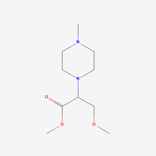 Methyl 3-methoxy-2-(4-methylpiperazin-1-yl)propanoate