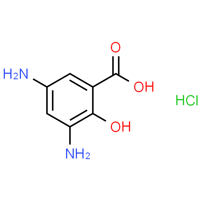 3,5-Diamino-2-hydroxybenzoic acid hydrochloride
