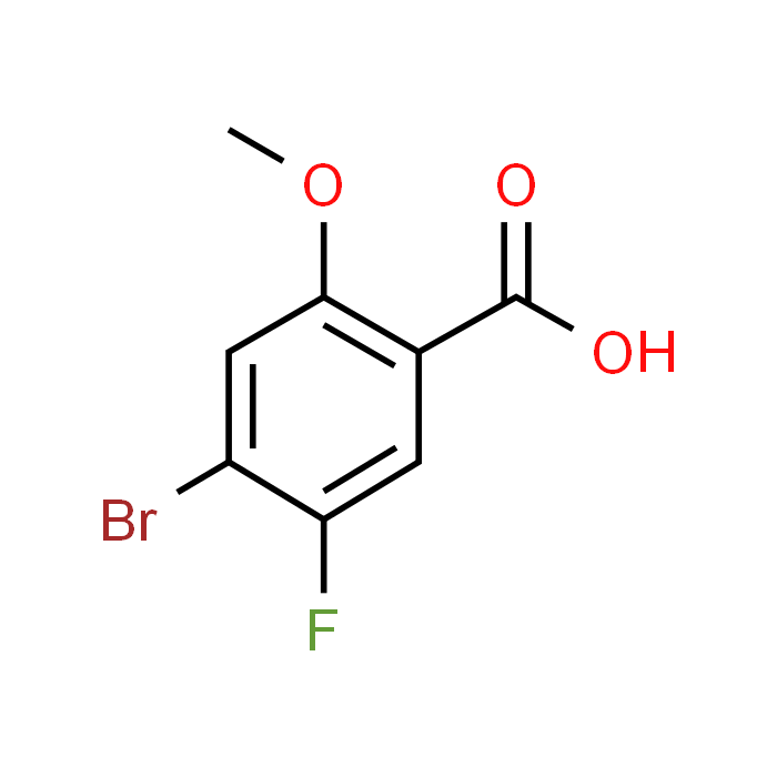 4-Bromo-5-fluoro-2-methoxybenzoic acid