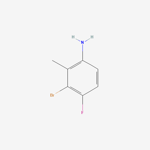 3-Bromo-4-fluoro-2-methylaniline