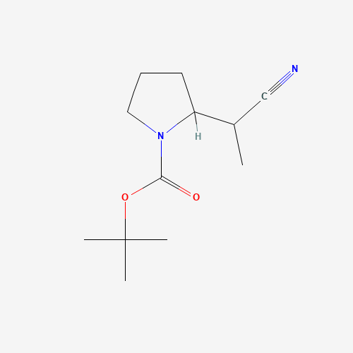 tert-Butyl 2-(1-cyanoethyl)pyrrolidine-1-carboxylate