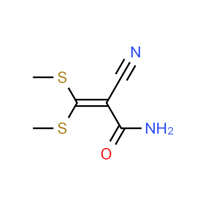 2-Cyano-3,3-bis(methylthio)acrylamide