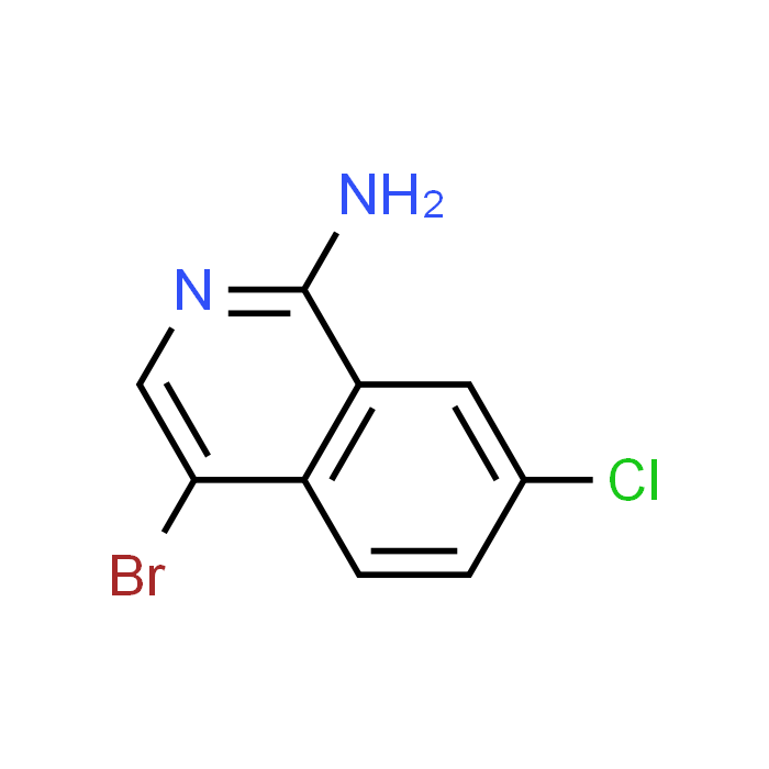 4-Bromo-7-chloroisoquinolin-1-amine