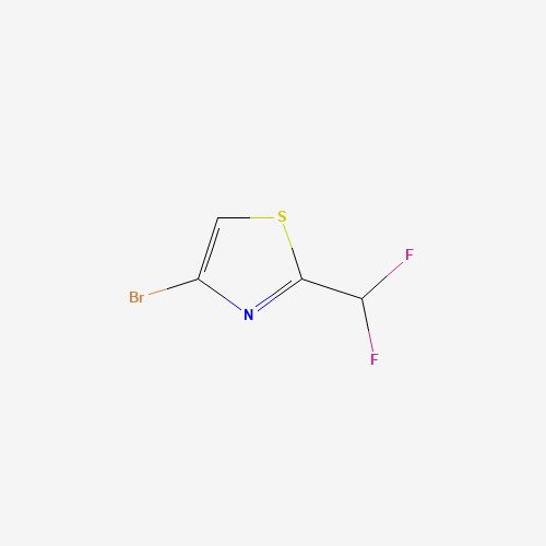 4-Bromo-2-(difluoromethyl)thiazole